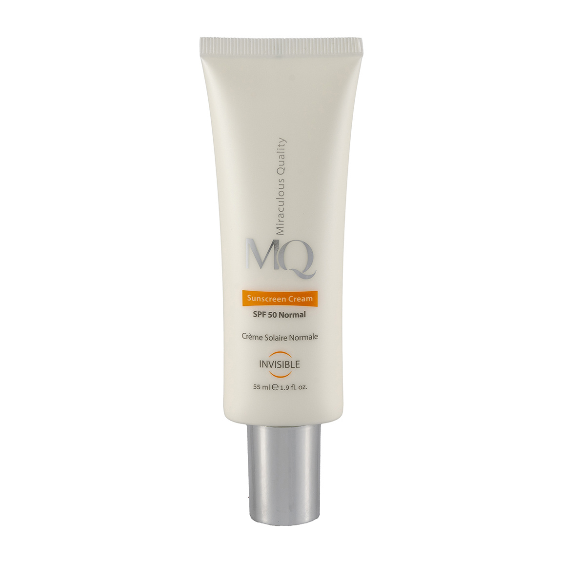 کرم ضد آفتاب بی رنگ با SPF50 مناسب پوست نرمال و خشک حجم 55 میلی لیتر
