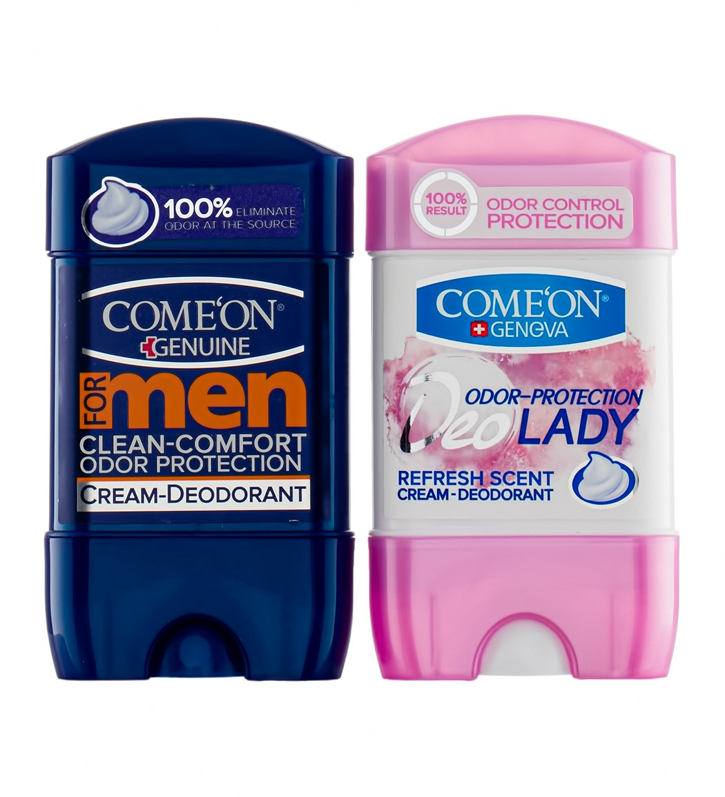 پک ژل دئودورانت زنانه 50 میل به همراه ژل دئودورانت مردانه حجم 50 میل