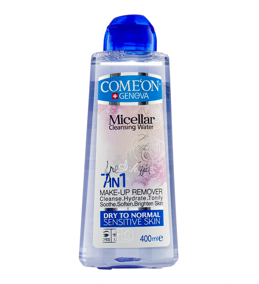 محلول میسلار واتر پاک کننده آرایش پوست های خشک تا نرمال و حساس 400میل