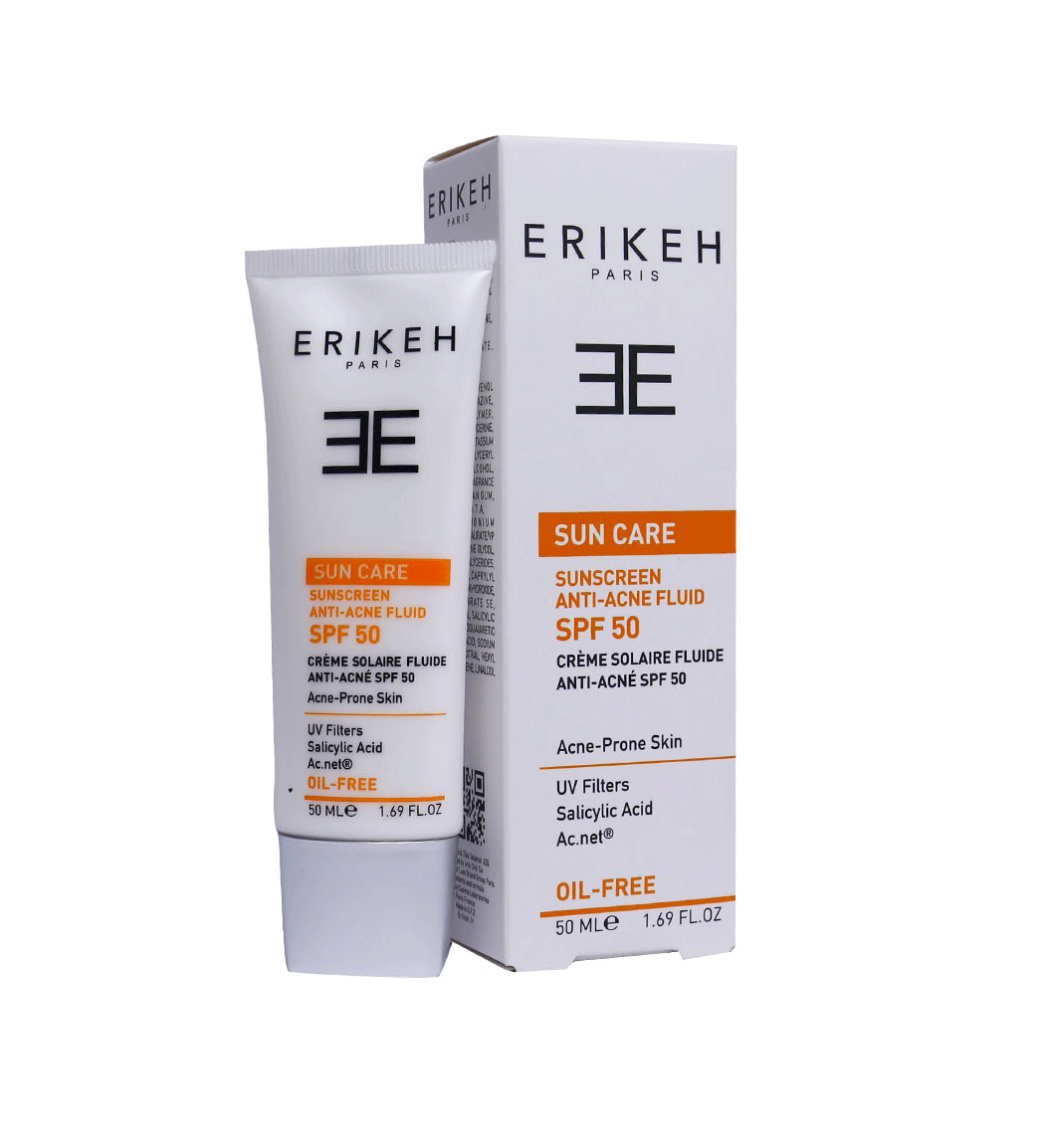 کرم ضد آفتاب فاقد چربی آنتی آکنه بی رنگ اس پی اف 50 حجم 50میل