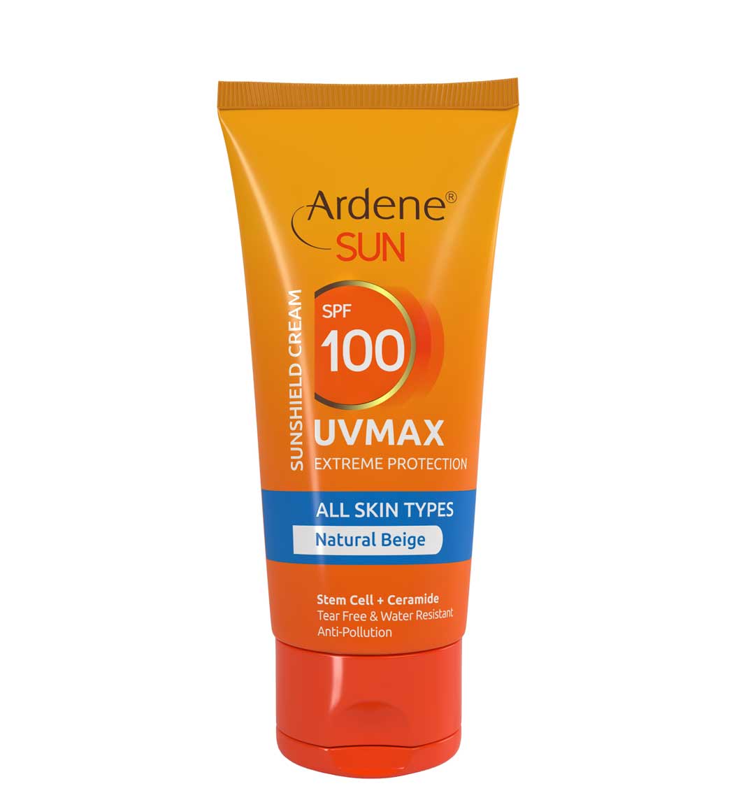 ضد آفتاب رنگی  اس پی اف 100 یو وی مکس آردن سان مناسب انواع پوست