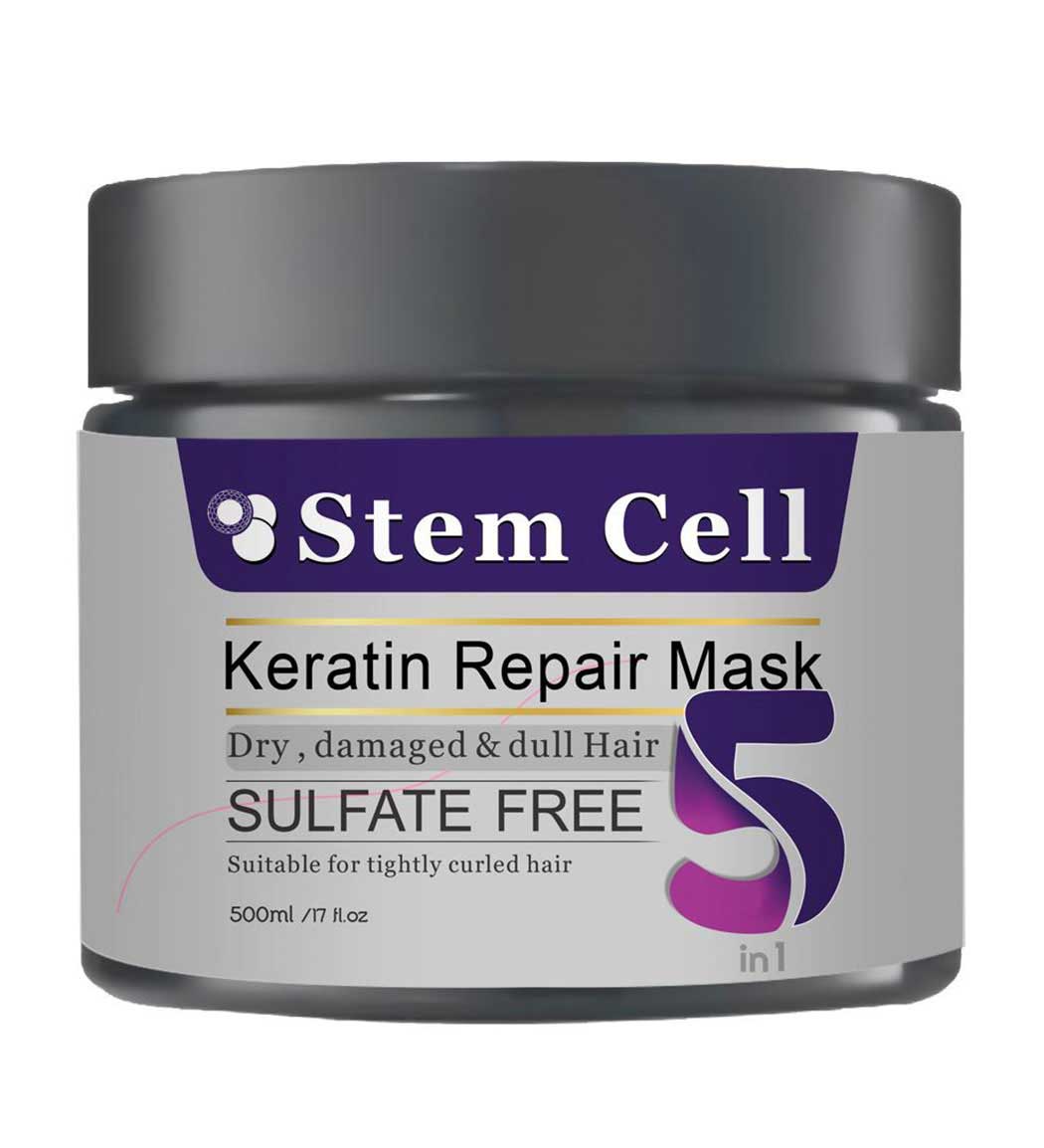 ماسک مو پنج کاره مناسب موهای خشک و آسیب دیده 500میل